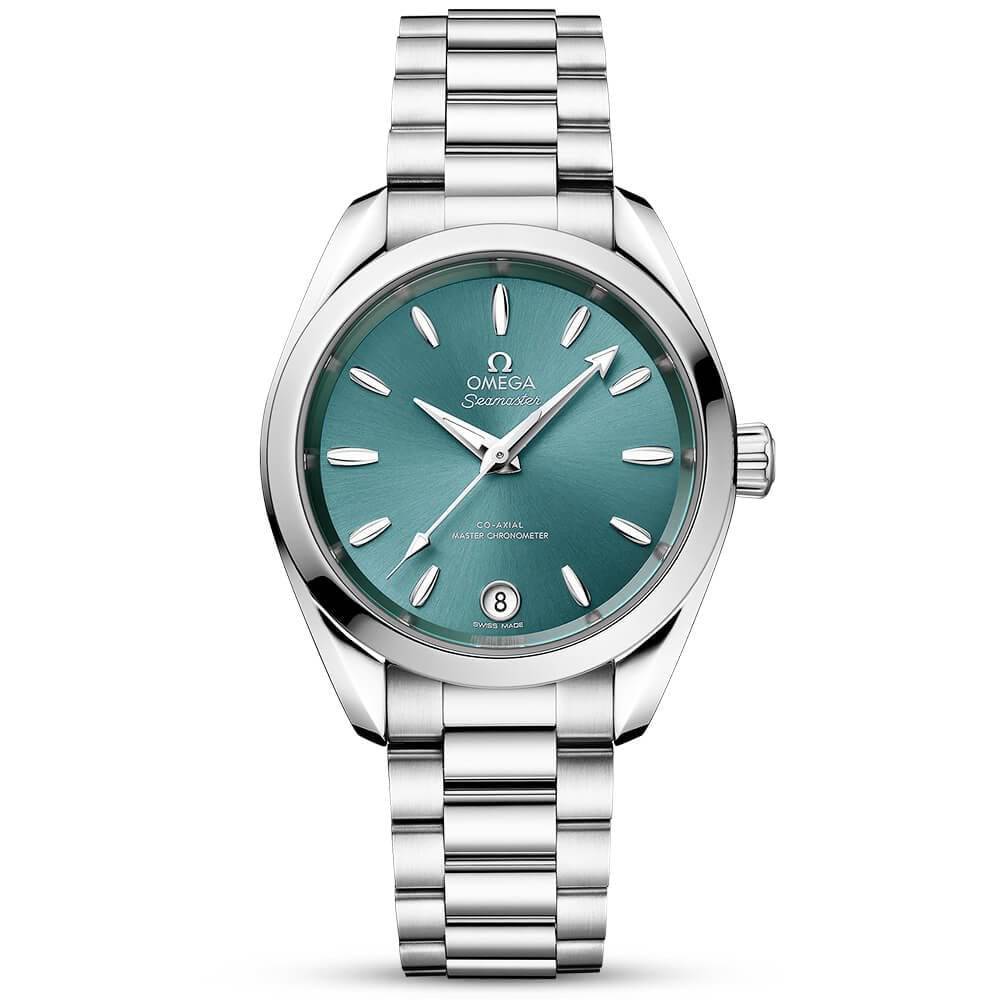 Seamaster Aqua Terra Shades 34mm Lagoon Green Dial Watch