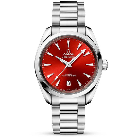 Seamaster Aqua Terra Shades 38mm Terracotta Red Dial Watch