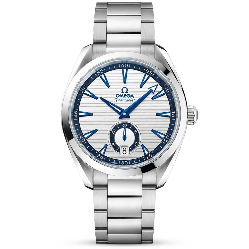 Seamaster Aqua Terra Small Seconds 41mm Silver/Blue Dial Bracelet Watch