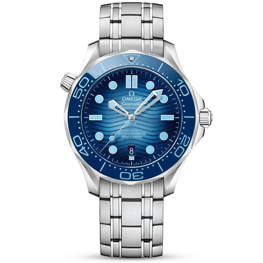 Seamaster Diver 300m 42mm Summer Blue Dial Men's Bracelet Watch