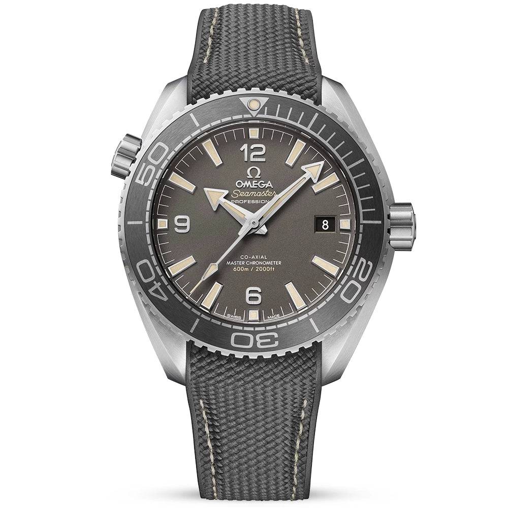 Seamaster Planet Ocean 600m 43.5mm Grey Dial & Bezel Strap Watch