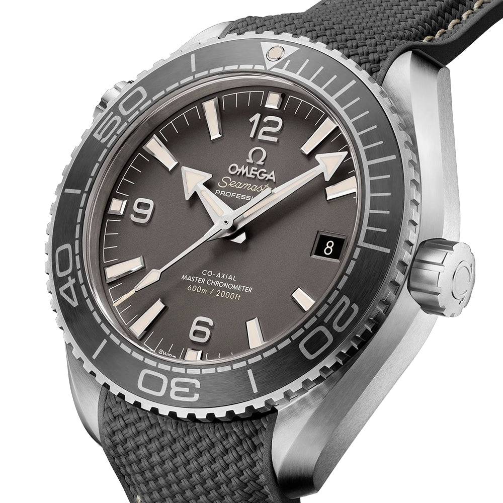 Seamaster Planet Ocean 600m 43.5mm Grey Dial & Bezel Strap Watch