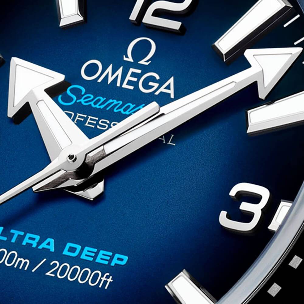 Seamaster Planet Ocean Ultra Deep 6000m Blue Gradient Dial Bracelet Watch