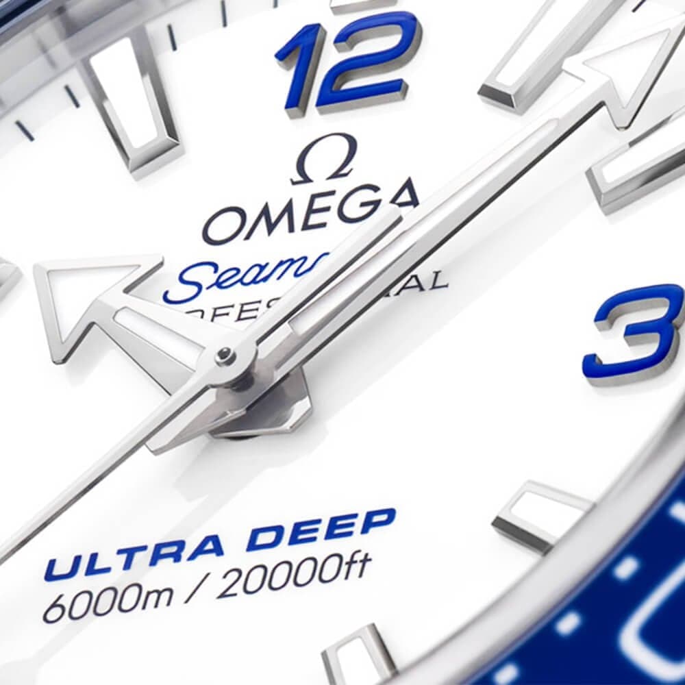 Seamaster Planet Ocean Ultra Deep 6000m White Dial Bracelet Watch