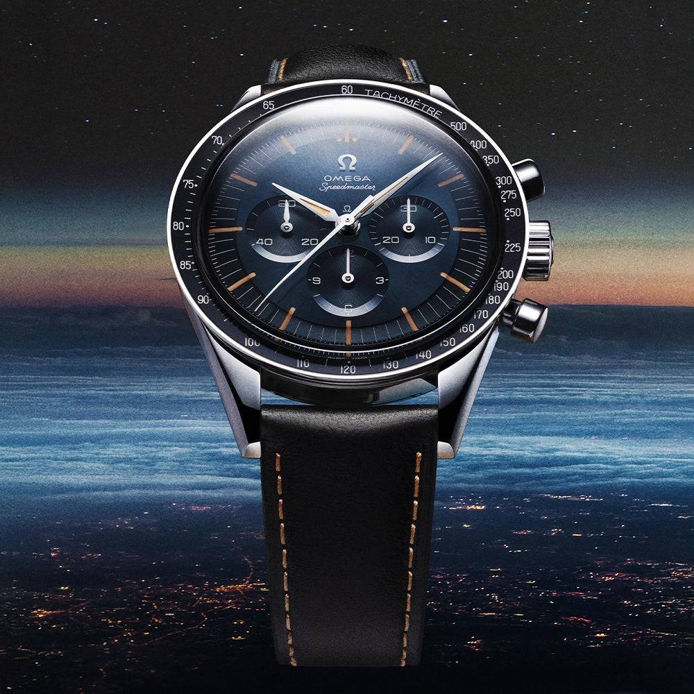 Speedmaster Anniversary Edition First OMEGA In Space Strap Watch