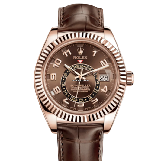 Rolex Sky-Dweller 326135 Chocolate Arabic