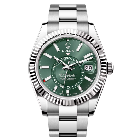 Rolex Sky-Dweller 336934 Green Index Oyster