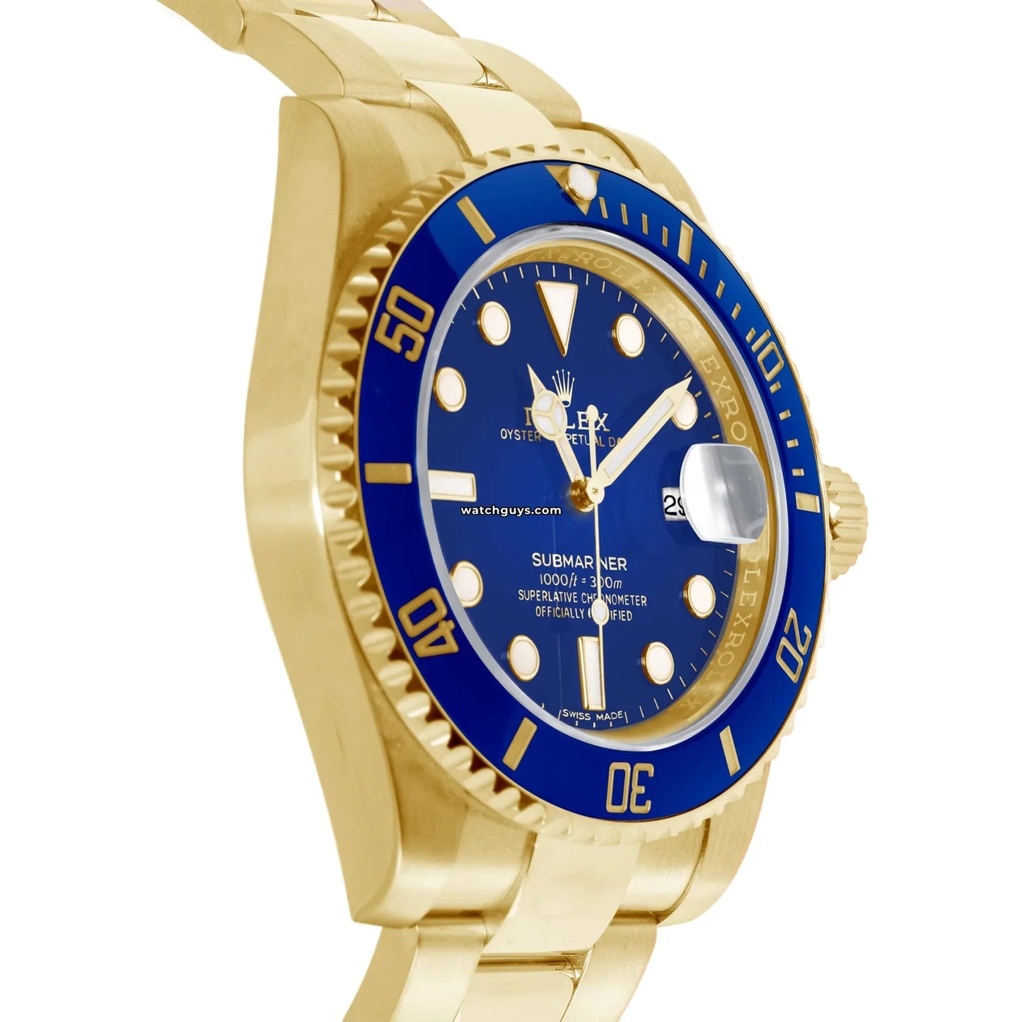 Rolex Submariner 116618LB Blue