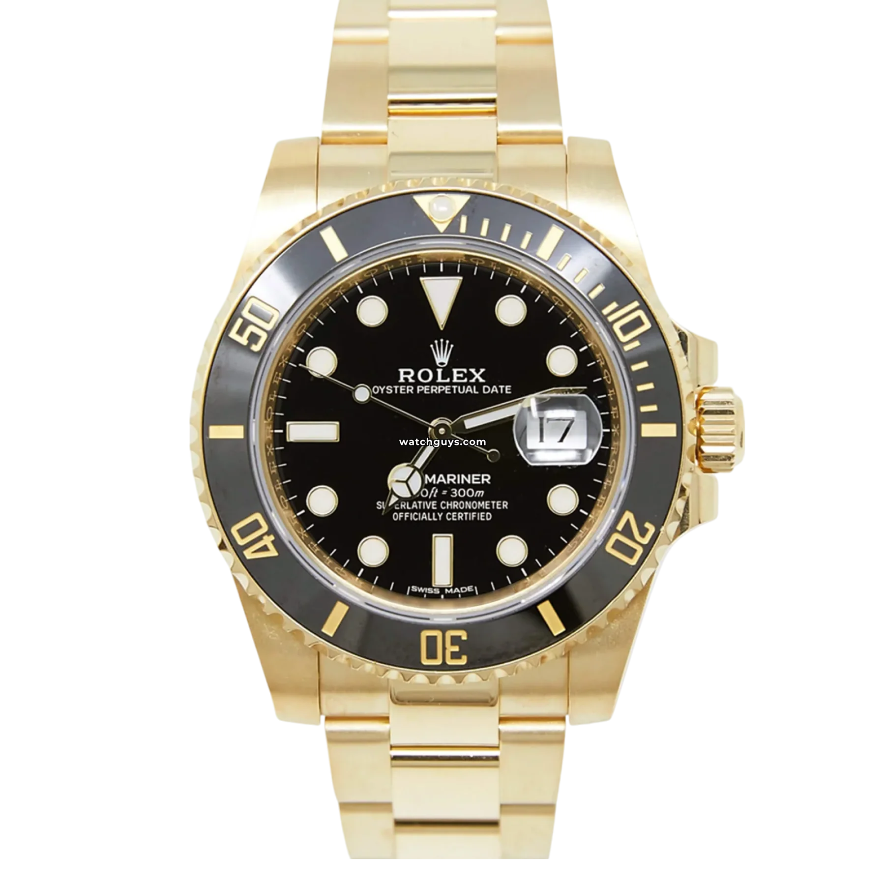 Rolex Submariner 116618LN Black