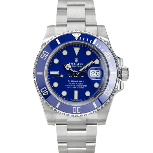 Rolex Submariner 116619LB Smurf