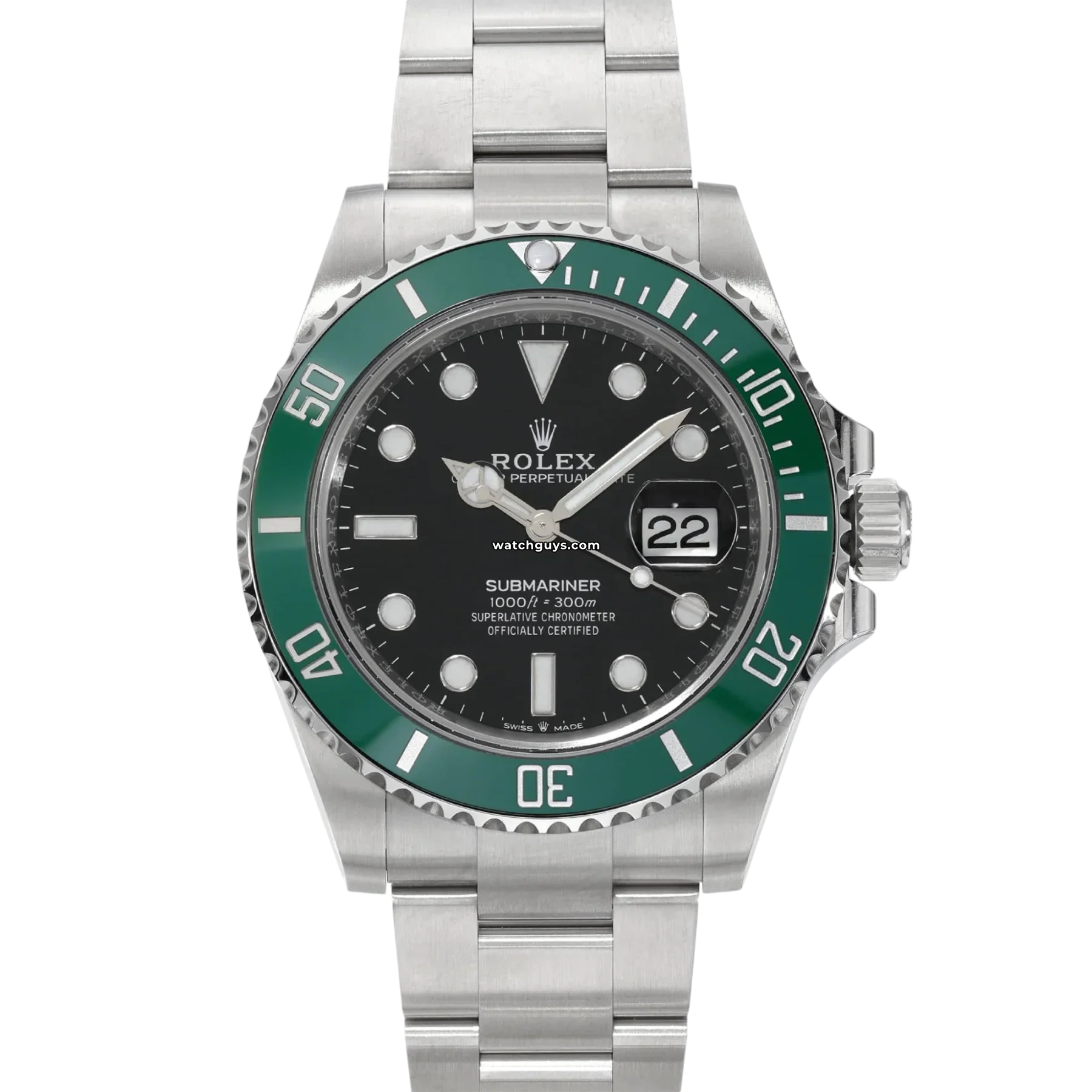 Rolex Submariner 126610LV Starbucks