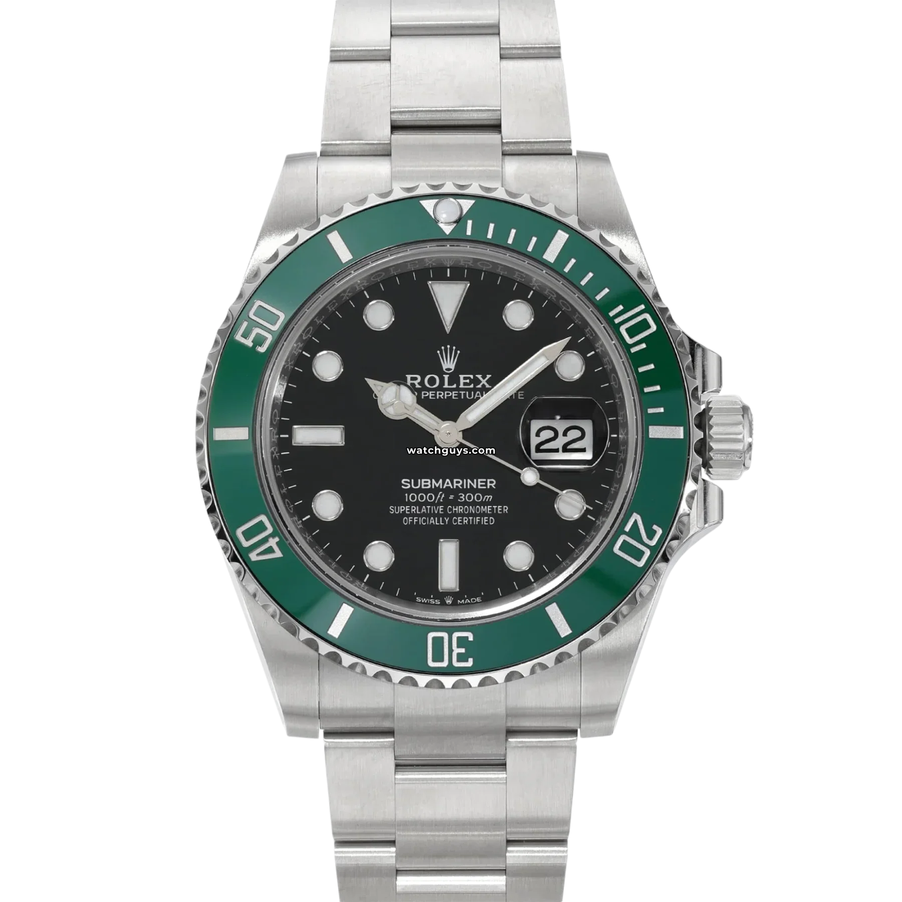 Rolex Submariner 126610LV Starbucks