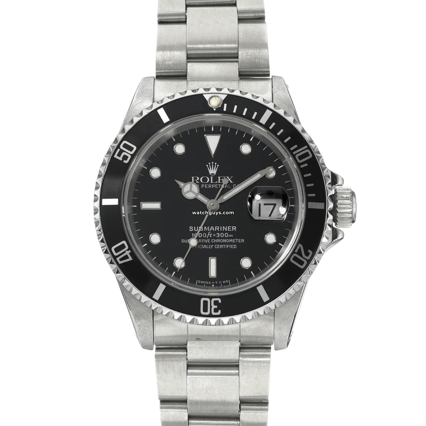 Rolex Submariner 16610 Black