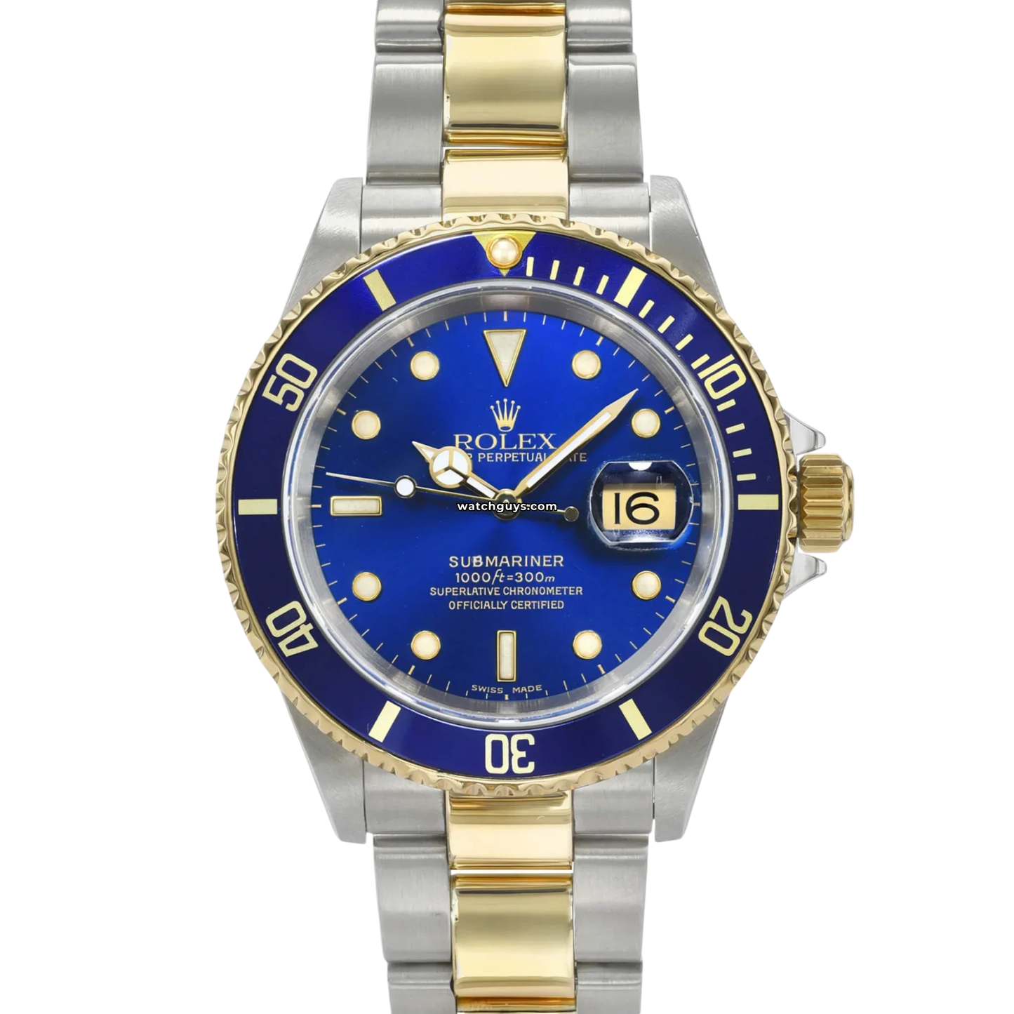 Rolex Submariner 16613 Blue