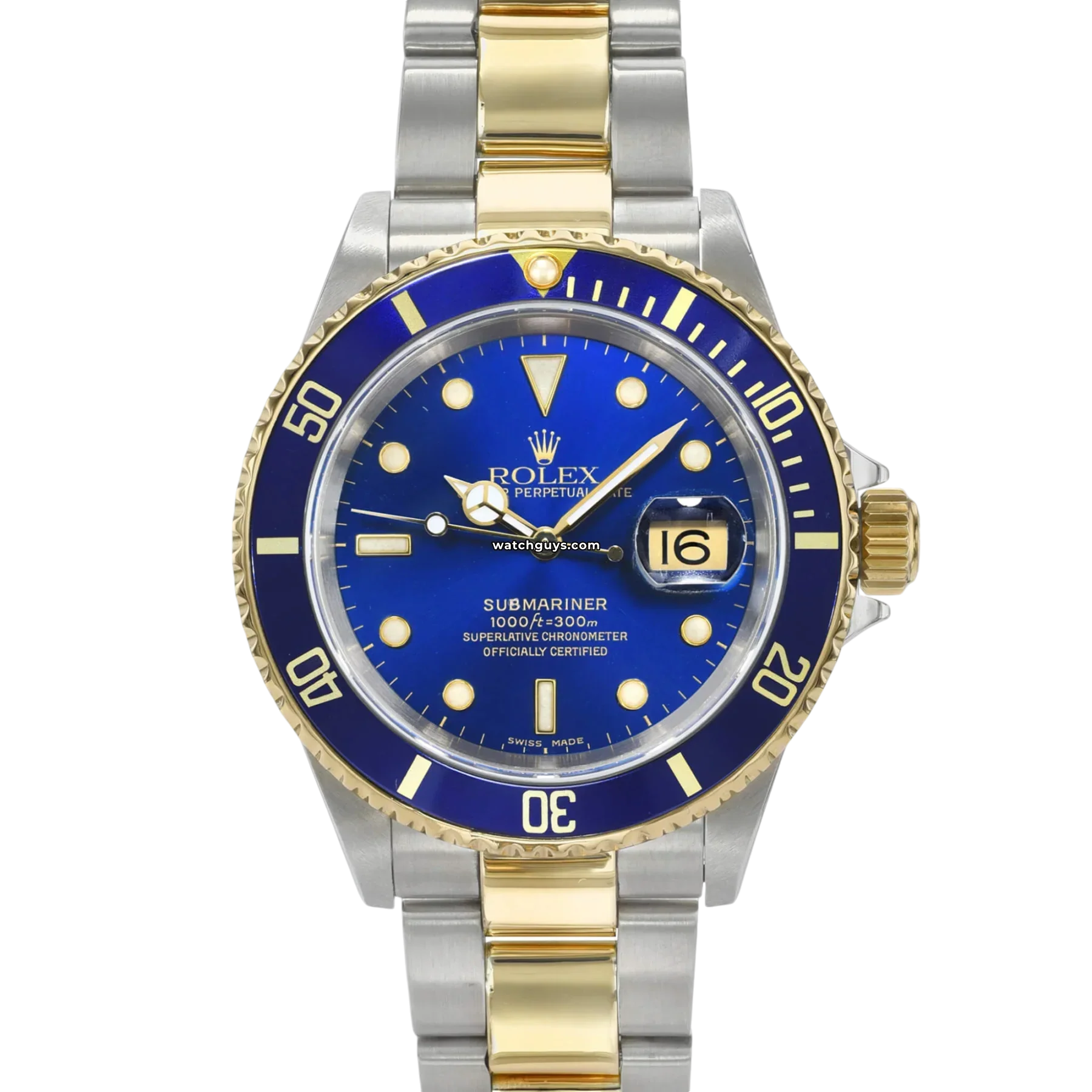 Rolex Submariner 16613 Blue