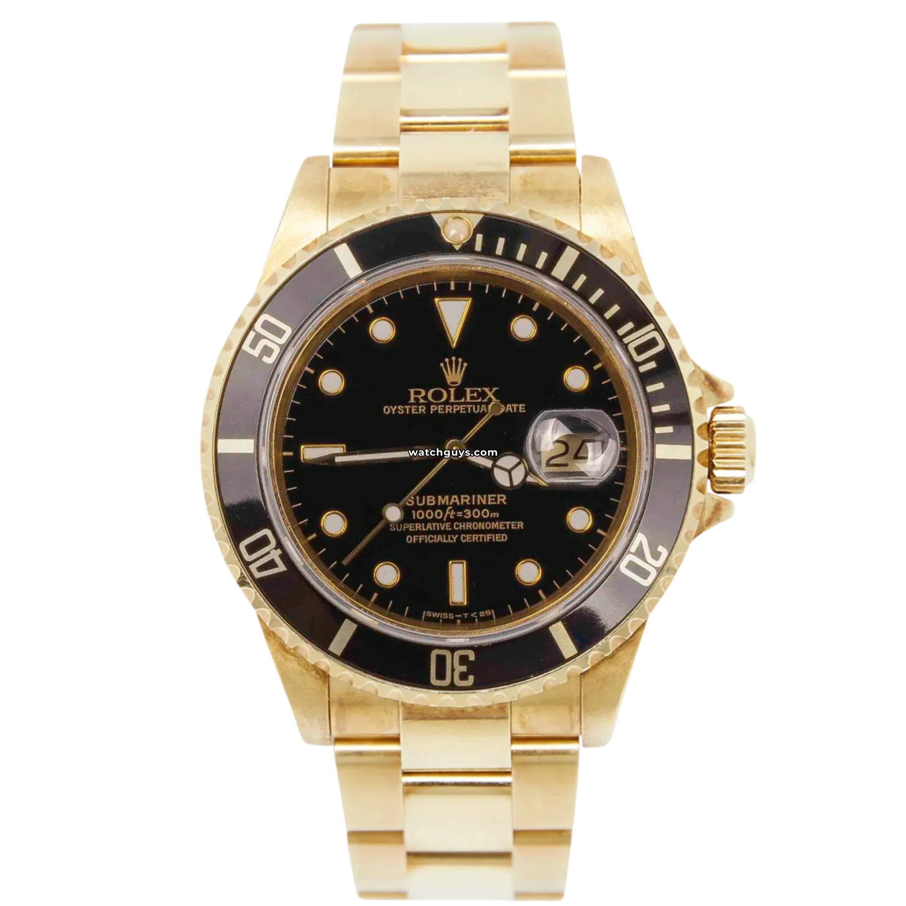 Rolex Submariner 16618 Black