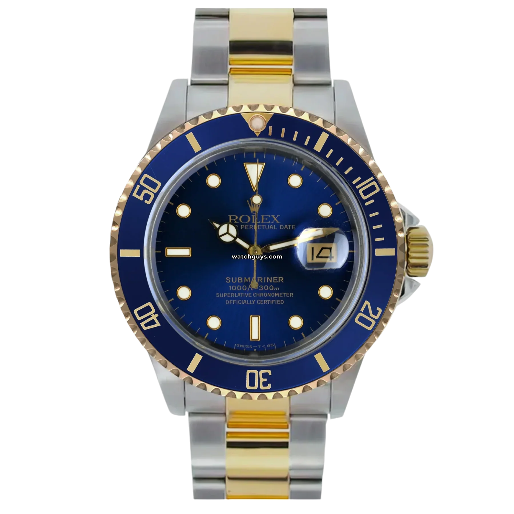 Rolex Submariner 16803 Blue Dial