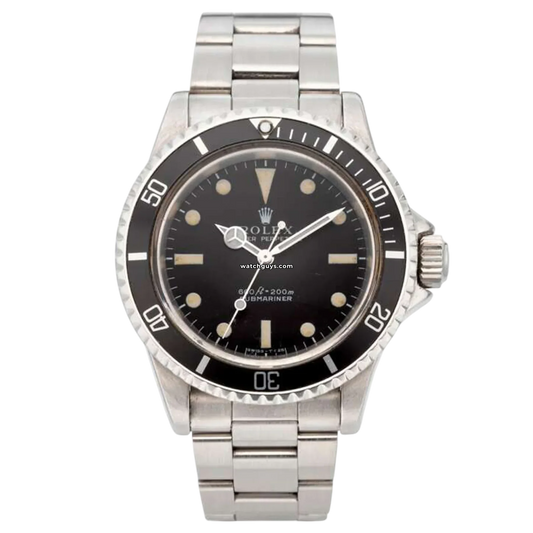 Rolex Submariner 5513 Black