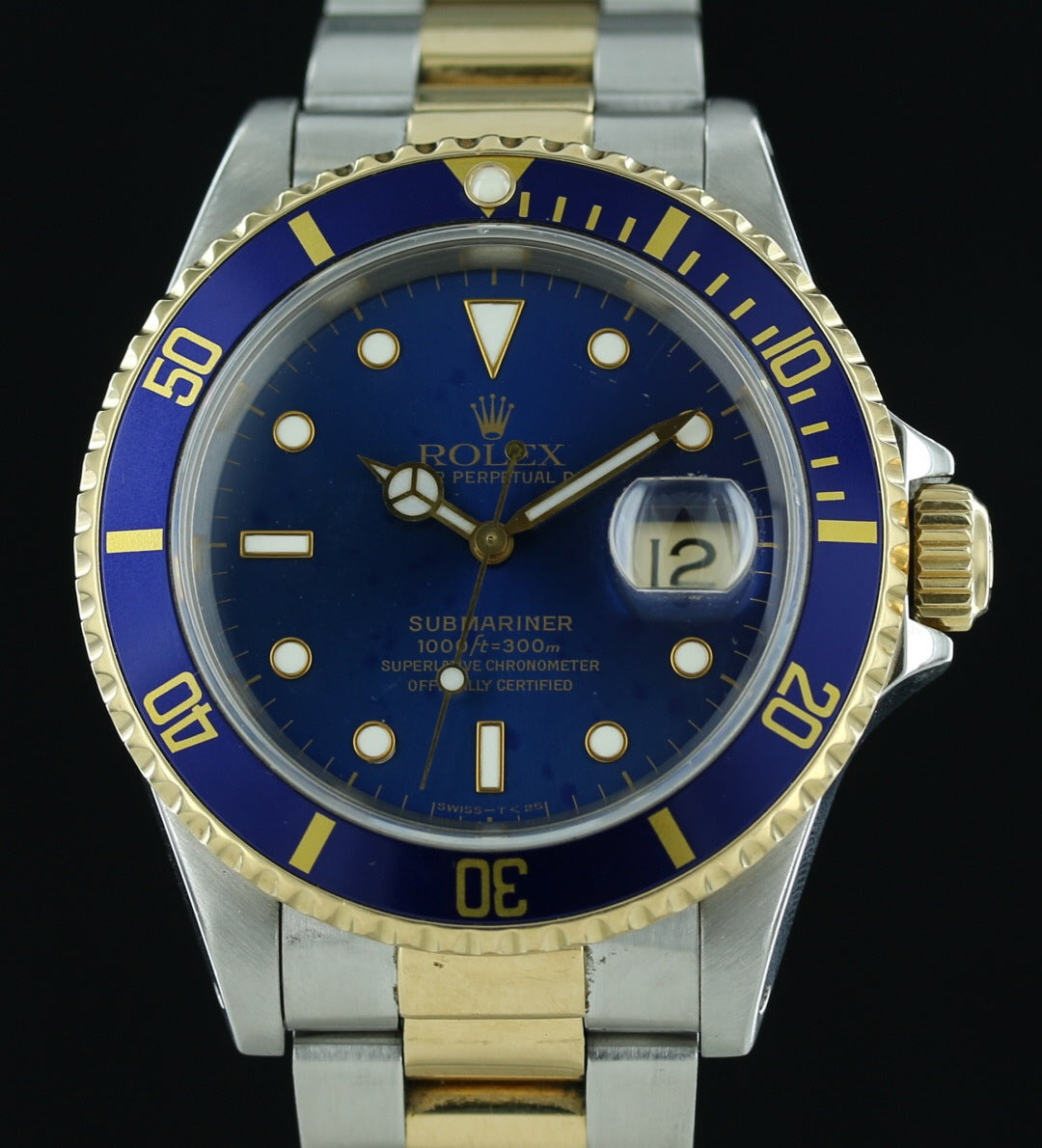 Rolex Submariner 16613 Steel & Gold