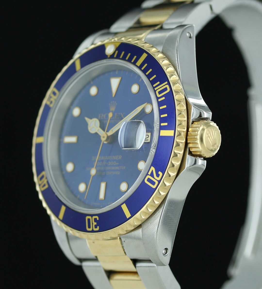 Rolex Submariner 16613 Steel & Gold