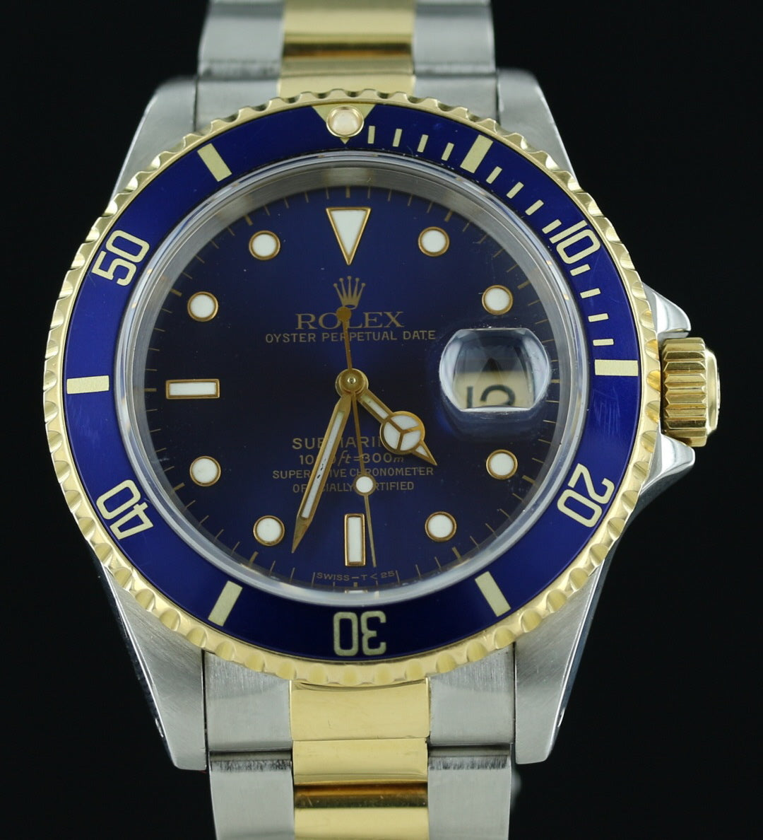 Rolex Submariner 16613 Steel & Gold