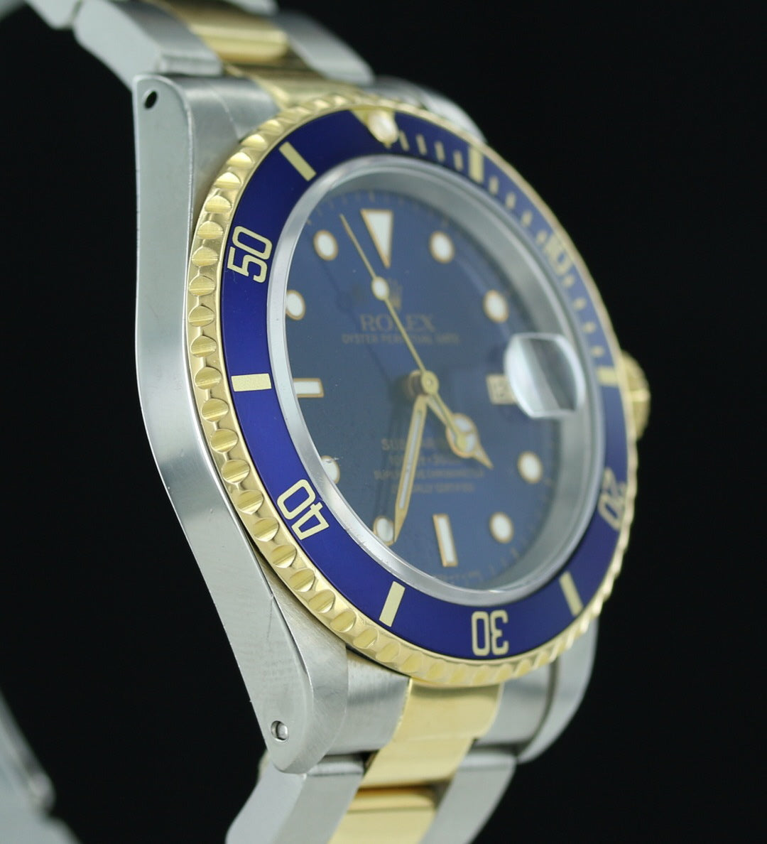 Rolex Submariner 16613 Steel & Gold