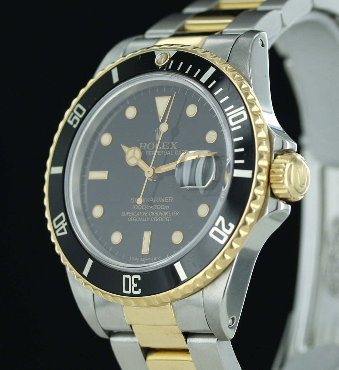 Rolex Submariner 16613 Steel & Gold