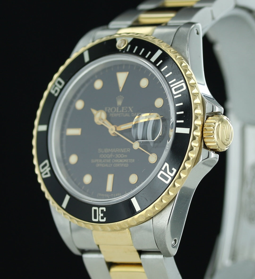 Rolex Submariner 16613 Steel & Gold