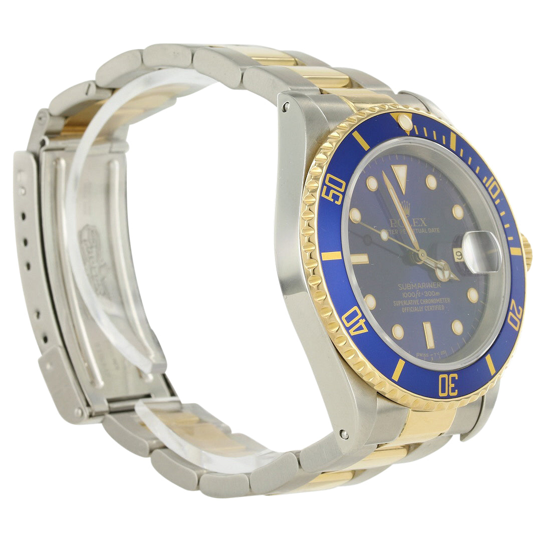 Rolex Submariner 16613 Steel & Gold