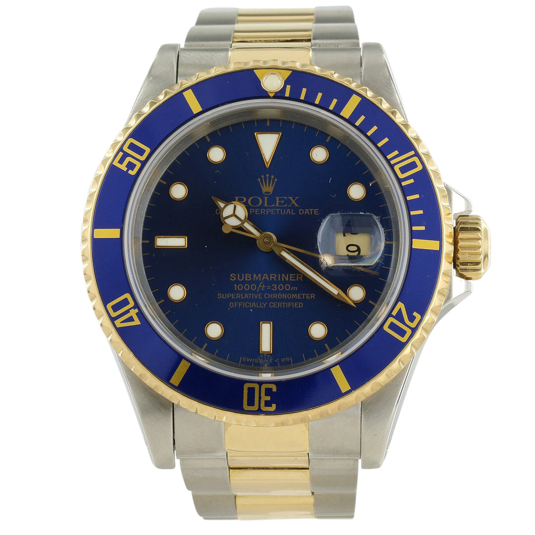 Rolex Submariner 16613 Steel & Gold