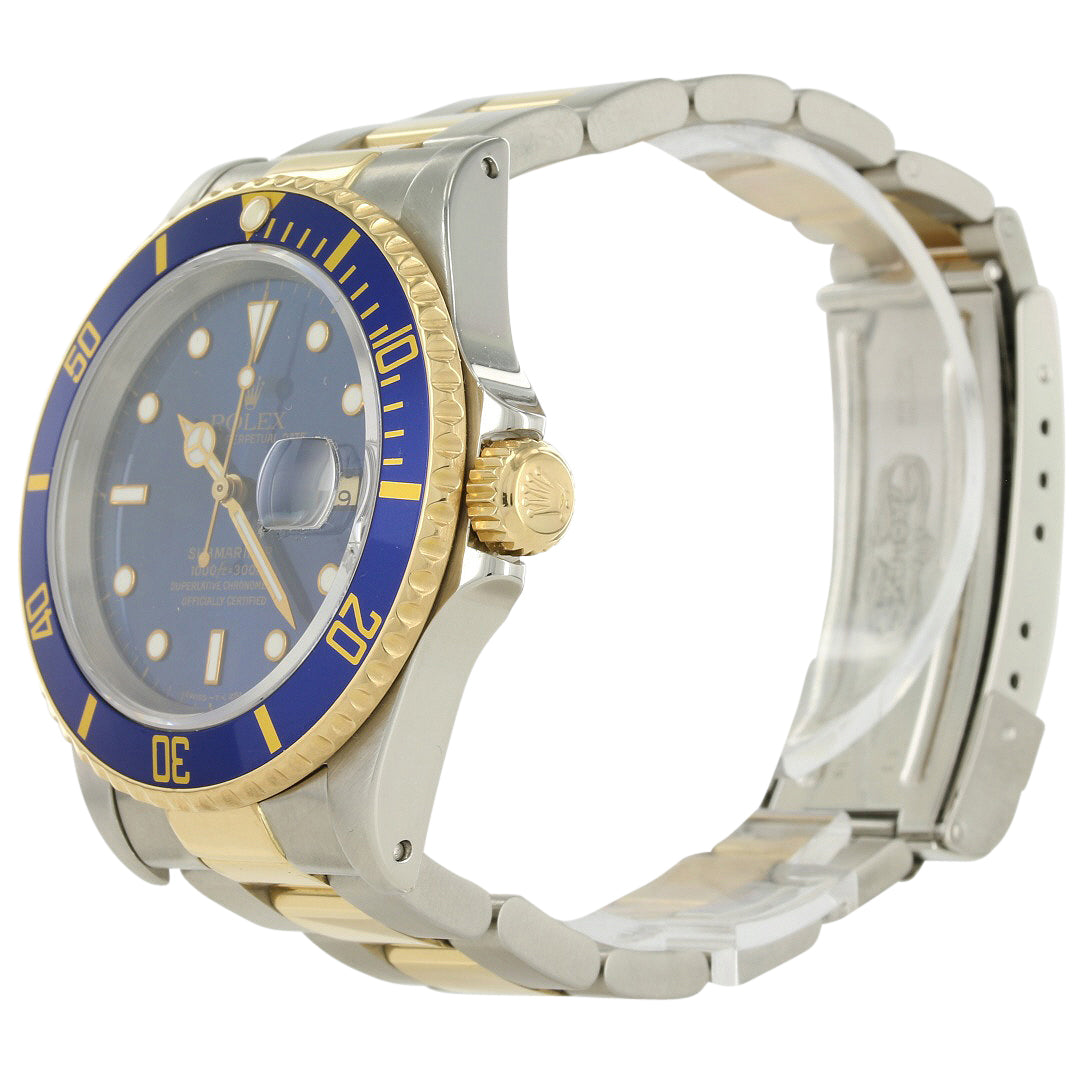 Rolex Submariner 16613 Steel & Gold