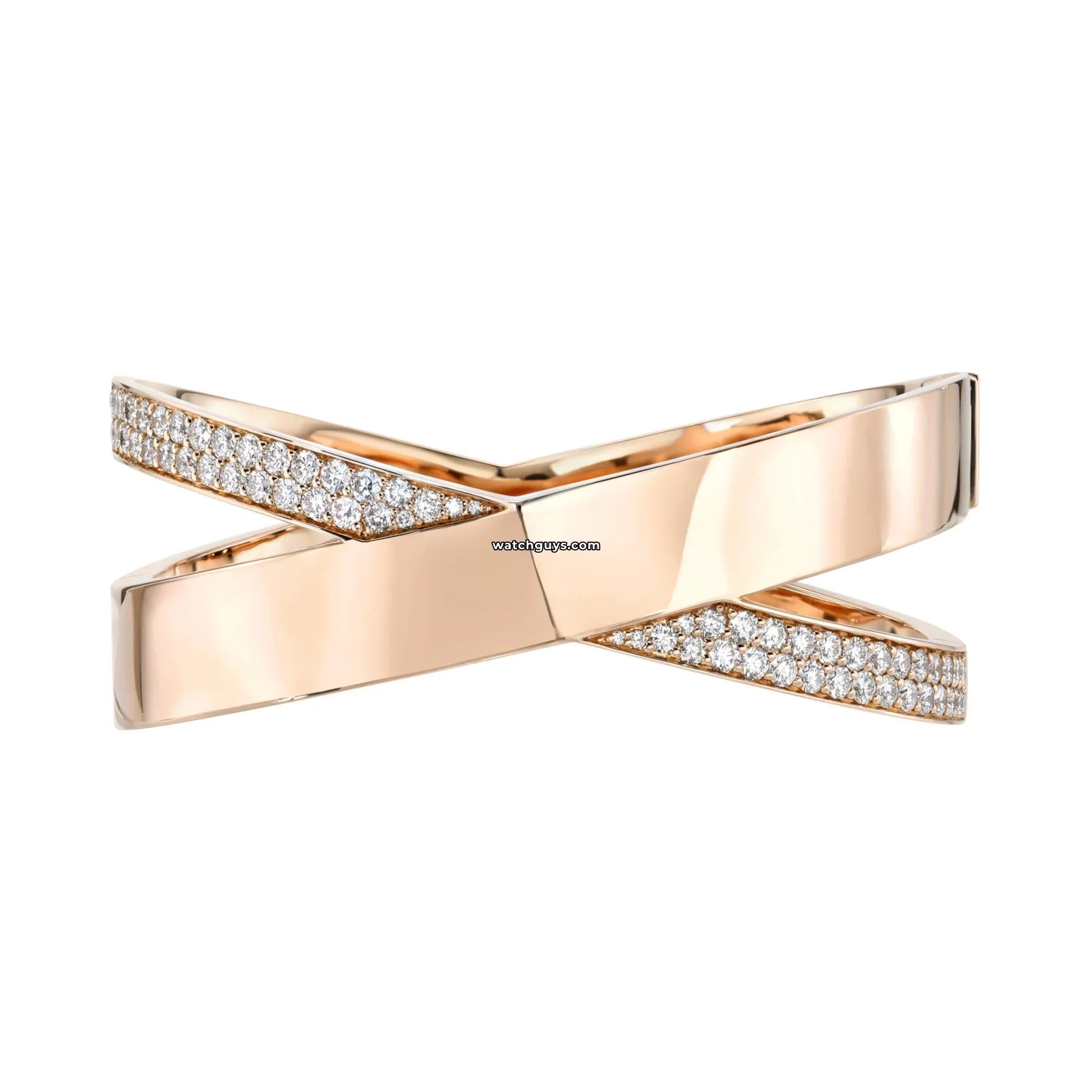 Tiffany & Co. Atlas Wide X Diamond Bracelet