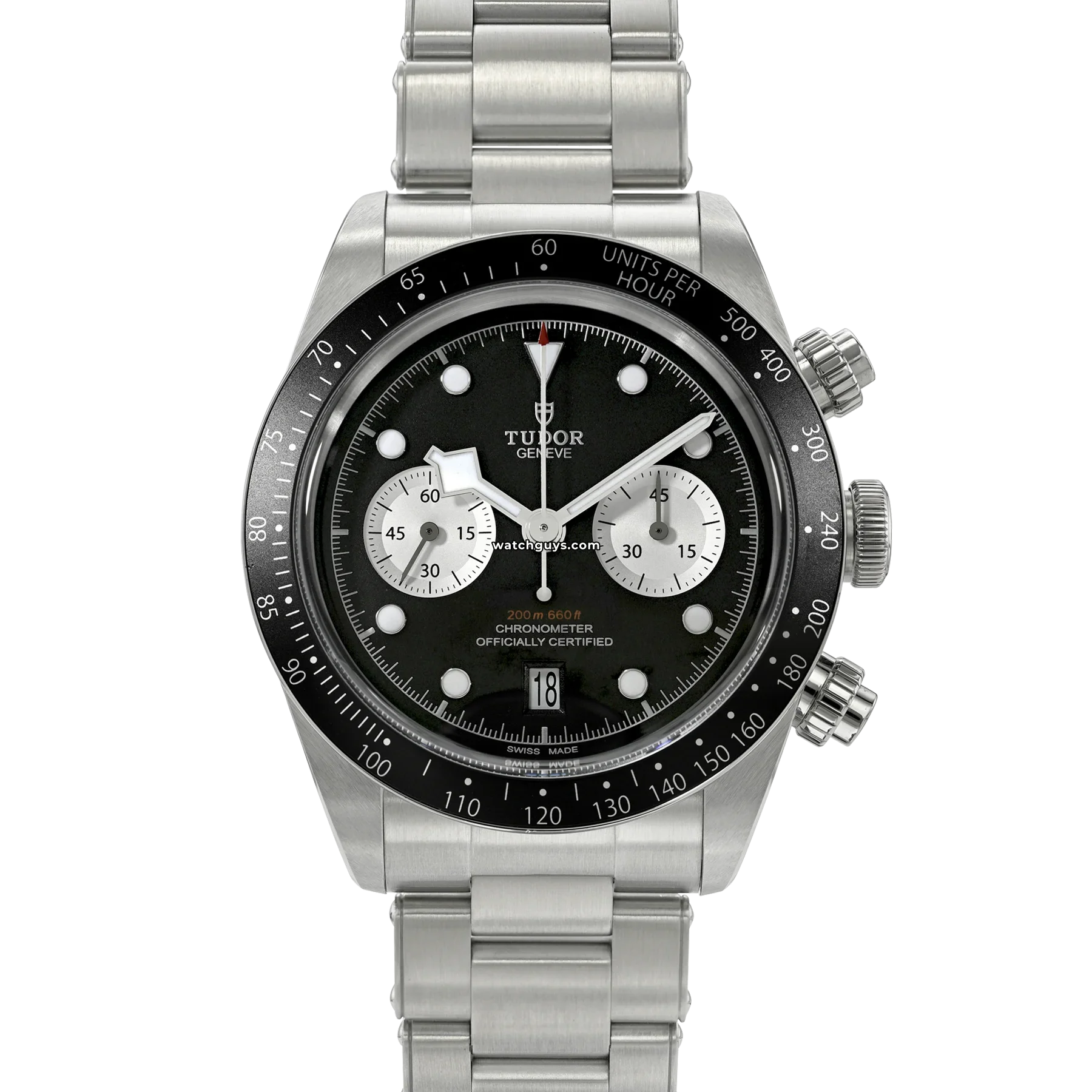 Tudor Black Bay Chrono Black 79360N