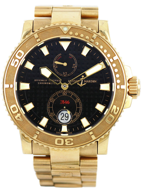 Ulysse Nardin Marine Chronometer 18K Rose Gold