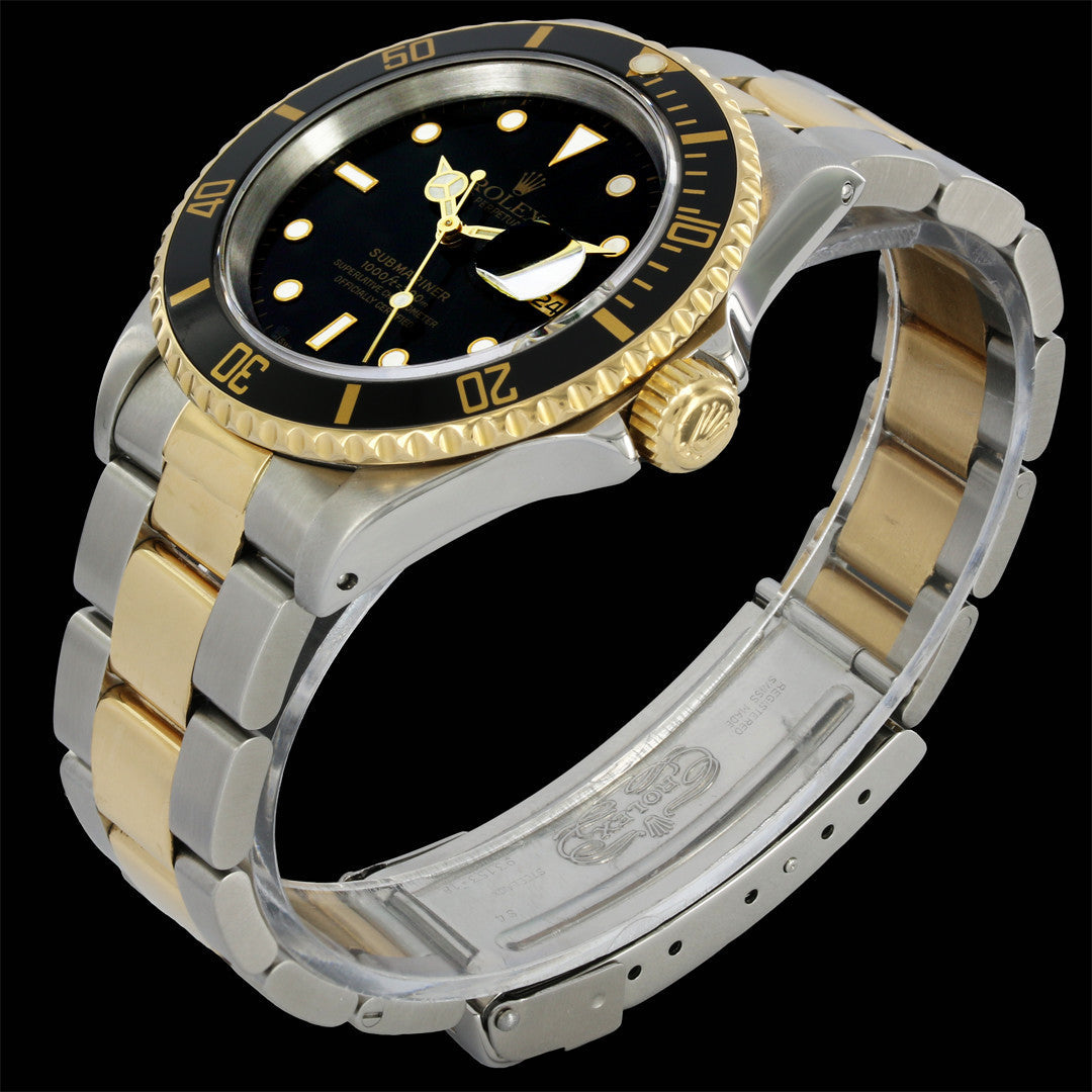 Rolex Submariner 16613 Steel & Gold