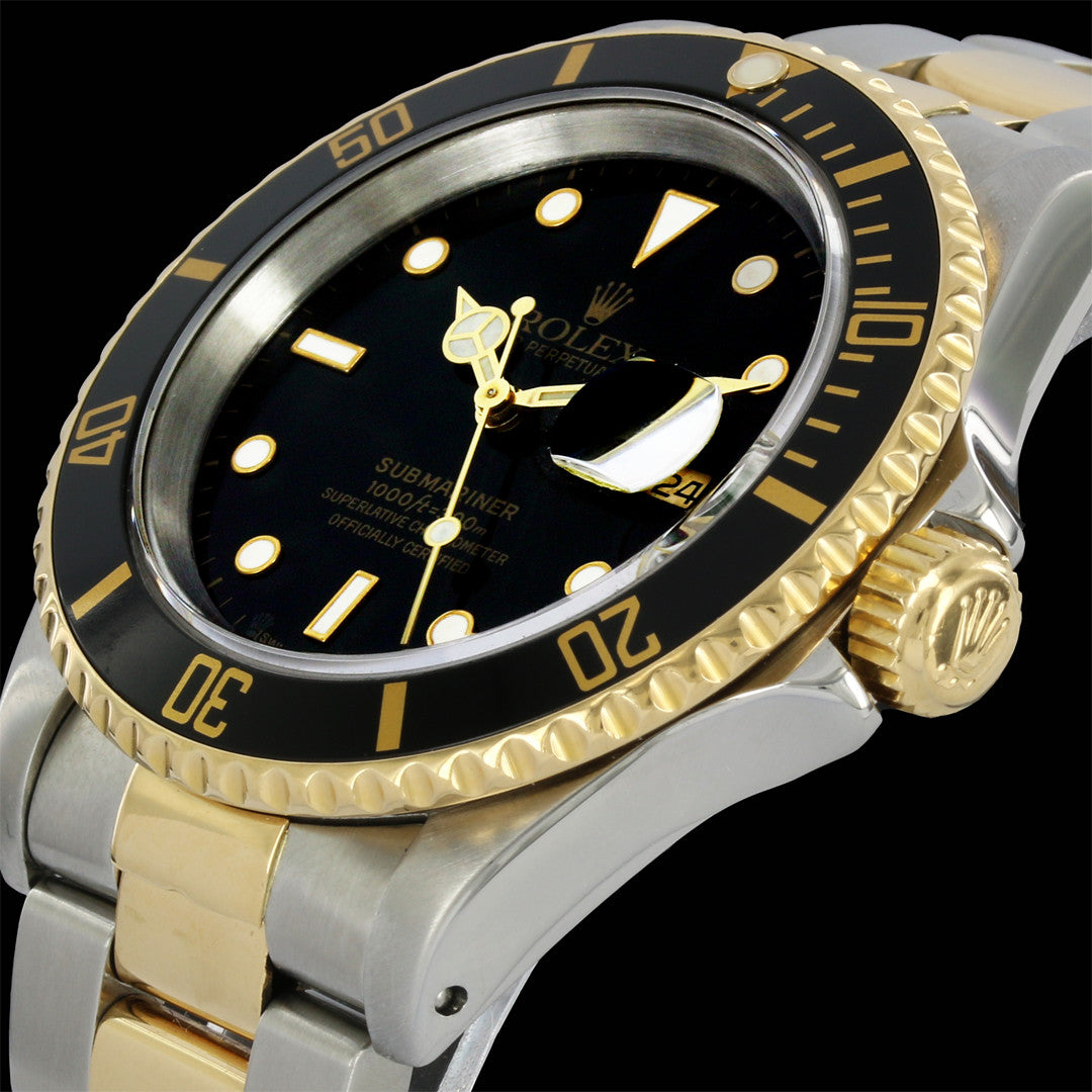 Rolex Submariner 16613 Steel & Gold