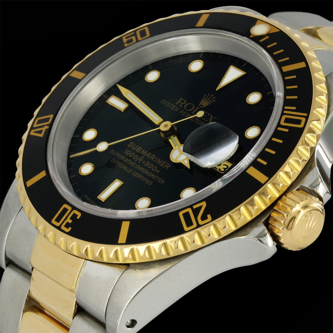 Rolex Submariner 16613 Steel & Gold