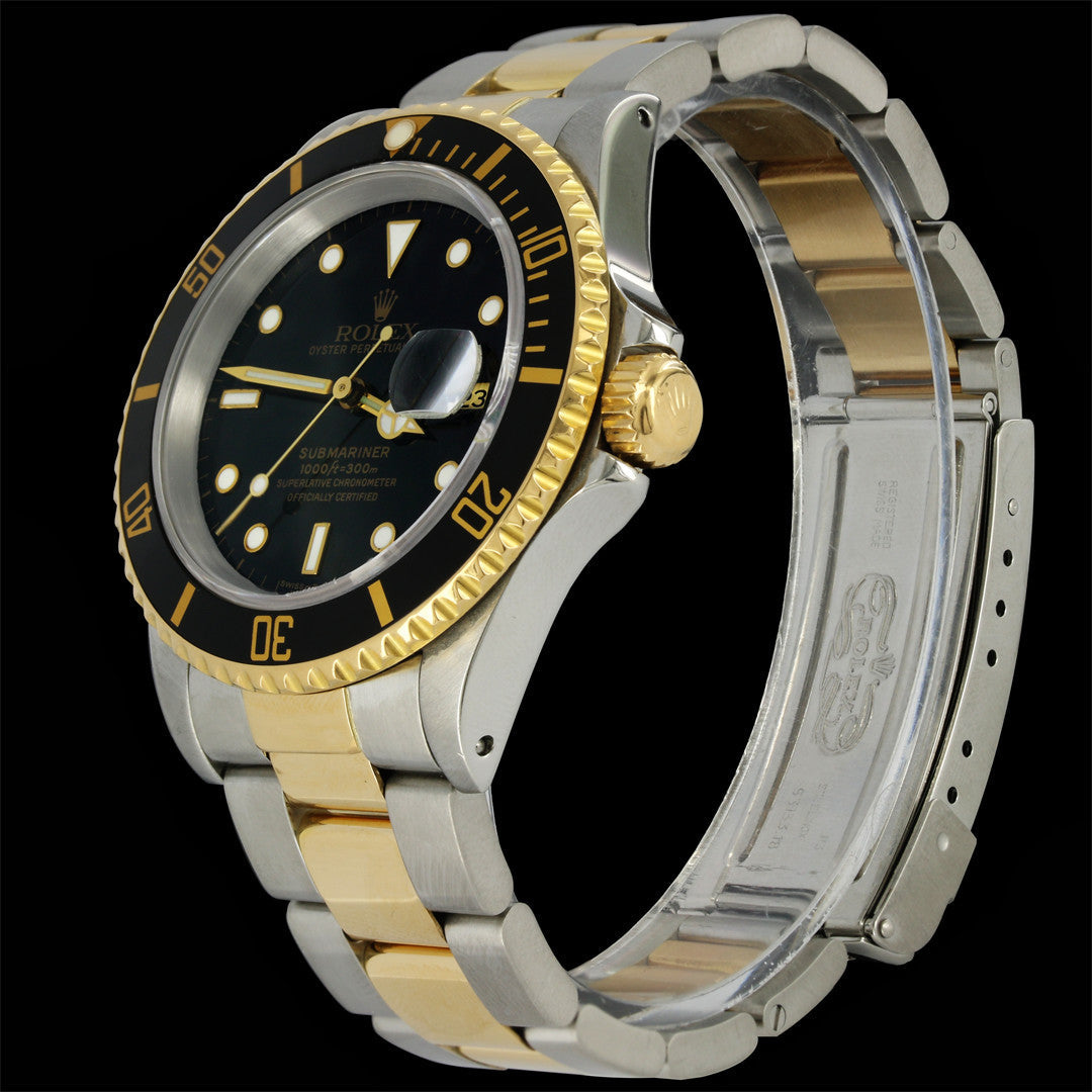 Rolex Submariner 16613 Steel & Gold