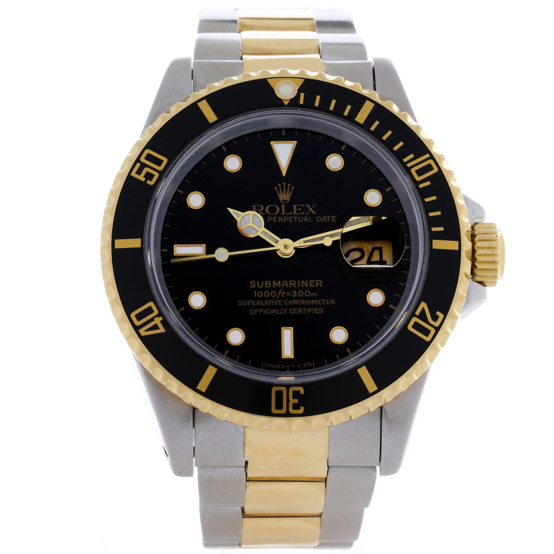 Rolex Submariner 16613 Steel & Gold